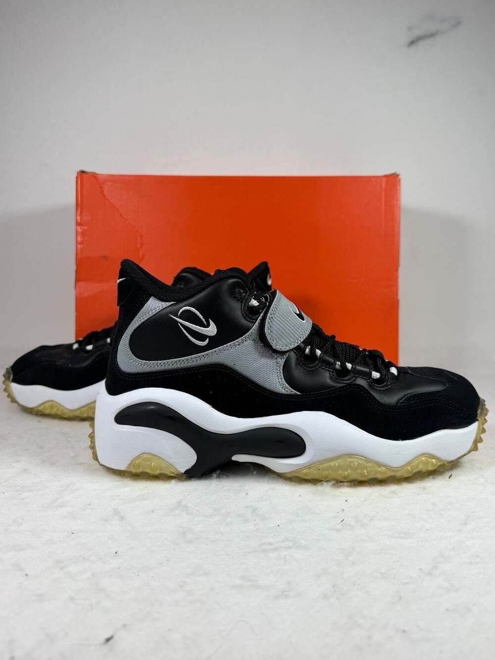 Nike Air Zoom Turf Training Barry Sanders Black Grey 315099-011
